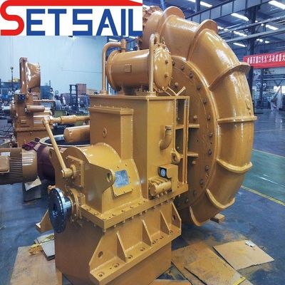 60-4000m3 Kapazität Siemens PLC Hydraulischer Schneider Saugbagger mit Wasserflussmessgerät