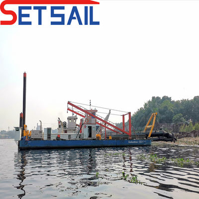 QHCTS-1 Hydraulische Steuerung Dieselmotor Antrieb Pumpe Schneider Saugschiff für Wasserfluss