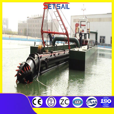 2000m3 Wasserfluss Hydraulischer 12-Zoll-Schneider Saugbagger mit Boosterstation Nr.