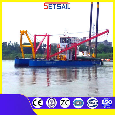 2000m3 Wasserfluss Hydraulischer 12-Zoll-Schneider Saugbagger mit Boosterstation Nr.