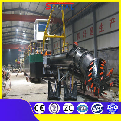 Shijiazhuang Solid Pump 12 Zoll Schneider Saug Sand Bagger mit Transport volle Zahlung
