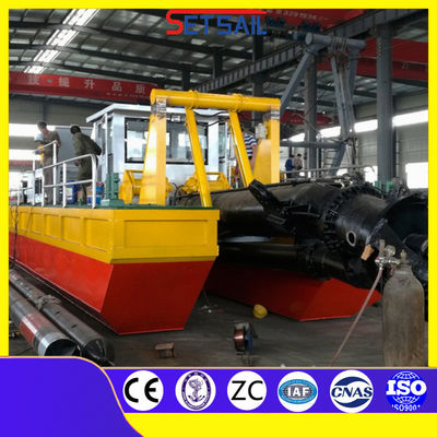 10 Zoll Siemens PLC Dieselmotor Fluss Sandbagger mit Zyklon Typ Hydrozyklon