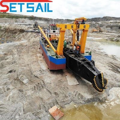 Hochleistungs-Hydrozyklonschneider, Saug-Sandgräbermaschinen mit Unterwasserpumpe