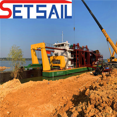 Rexroth Parker Hydraulic Small Cutter Saug Sand Baggermaschine zum Reinigen von Reservoir