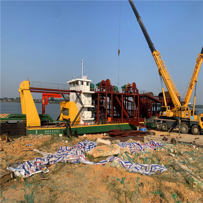 Siemens PLC Steuerung Schneider Saug Sand Bagger Maschine mit Treibstoffverbrauch 34L-500L