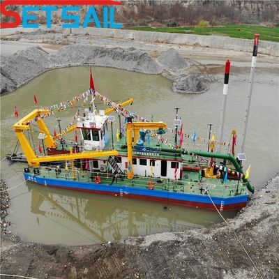 10 Zoll Cutter Saugbagger mit Siemens und Cummins 122kw Hilfsmotorleistung
