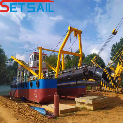 10 Zoll Cutter Saugbagger mit Siemens und Cummins 122kw Hilfsmotorleistung