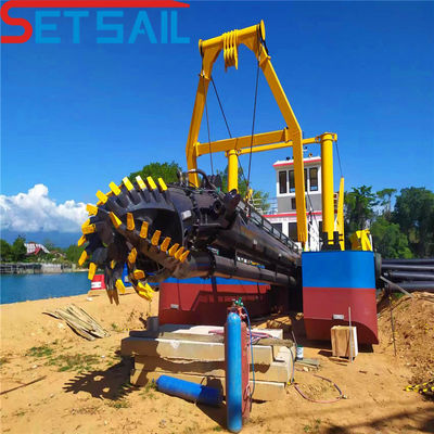 10 Zoll Cutter Saugbagger mit Siemens und Cummins 122kw Hilfsmotorleistung