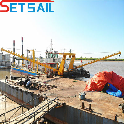10 Zoll Cutter Saug Fluss Sand Bagger für Nigeria mit 1000m Entladung Entfernung