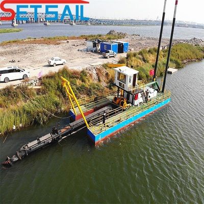 10 Zoll Cutter Saug Fluss Sand Bagger für Nigeria mit 1000m Entladung Entfernung