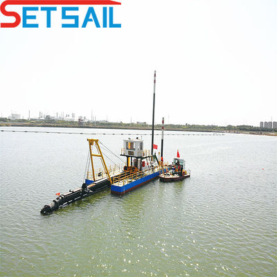 10 Zoll Cutter Saug Fluss Sand Bagger für Nigeria mit 1000m Entladung Entfernung