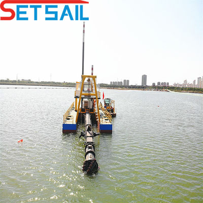 10 Zoll Cutter Saug Fluss Sand Bagger für Nigeria mit 1000m Entladung Entfernung
