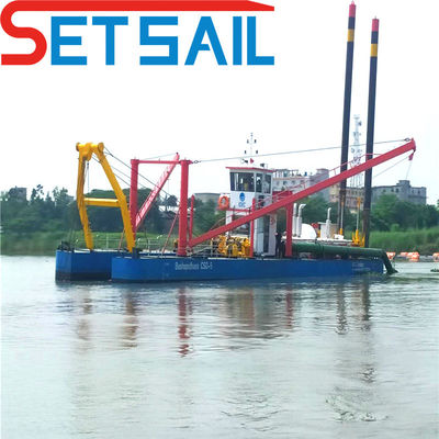 Doppelschlammpumpe Sanddredger Cummins 160kw-3000kw Power Cutter Kopf Saugpumpe