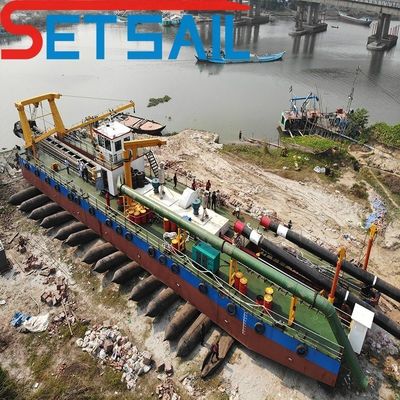 Siemens PLC-System Dieselmotor Sandbagger im Fluss für individuelle Bedürfnisse verwendet