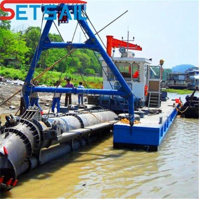 10 Zentimeter Schneider Absaugung Flussschlammbagger zum Baggern Gesamtbreite 5,5 m Gesamthöhe 1,48 m