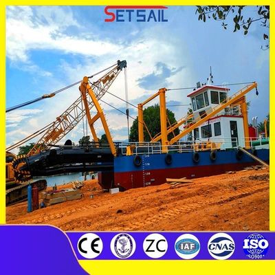 1000 Meter Entladerabstand 10 Zoll Schneider Saugsee Sandbagger mit Hydrozyklon