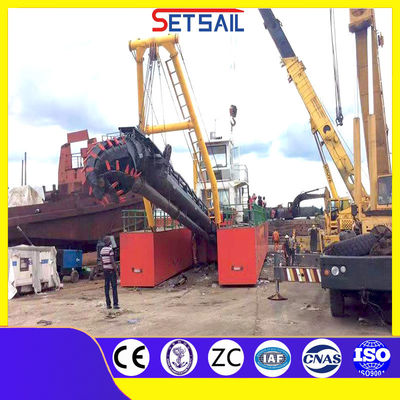 Hydraulischer Dieselmotor 10 Zoll Schneider Saug Fluss Sandboot mit 1500m3 Wasserfluss
