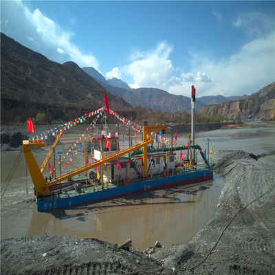 Versandkosten 10 Zoll Schneider-Saug-Sand-Dredger-Schiff mit Hydraulik-Diesel-Motor