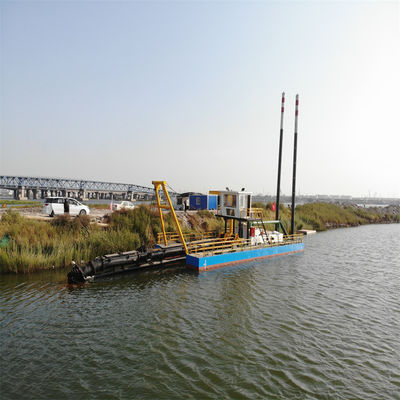 Versandkosten 10 Zoll Schneider-Saug-Sand-Dredger-Schiff mit Hydraulik-Diesel-Motor