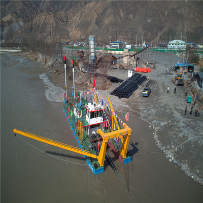 Versandkosten 10 Zoll Schneider-Saug-Sand-Dredger-Schiff mit Hydraulik-Diesel-Motor