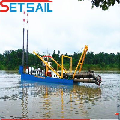 10 Zoll Cutter Saug-Silt-Dredger mit 8 Meter Baggertiefe und Rexroth Hydraulic