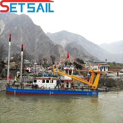 10 Zoll Cutter Saug-Silt-Dredger mit 8 Meter Baggertiefe und Rexroth Hydraulic
