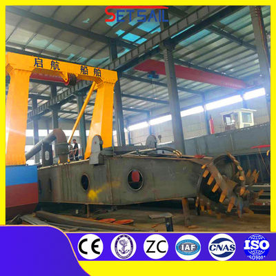 10 Zoll Cutter Saugbagger Maschine für Sand kundenspezifischer kundenspezifischer Kopf 53 Meter
