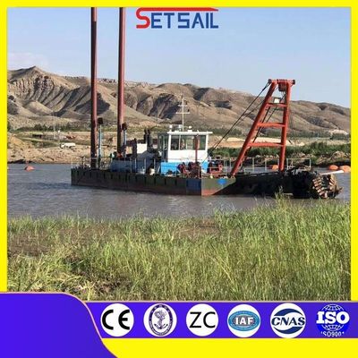 10 Zoll Cutter Saugbagger Maschine für Sand kundenspezifischer kundenspezifischer Kopf 53 Meter