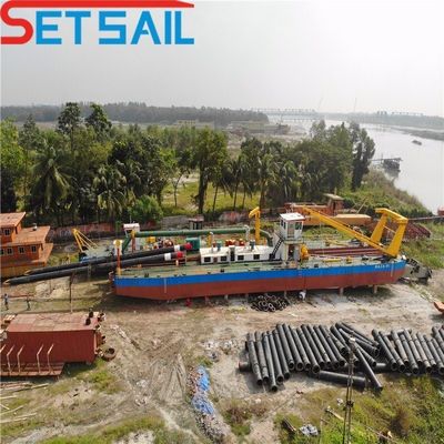 Dieselmotor 10 Zoll Schneider Saugbaggerungsanlage mit Shijiazhuang Sandpumpe