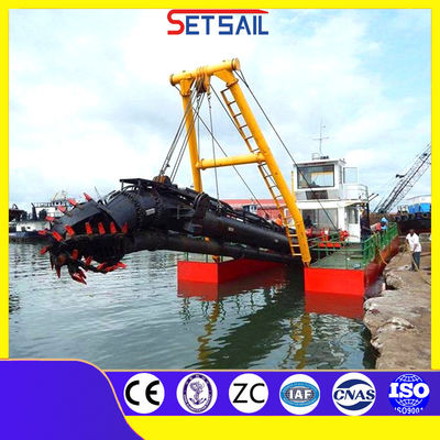 10 Zoll Cutter Saugbagger für 1500m3 Wasserfluss und 1000 Meter Entlastungsstrecke