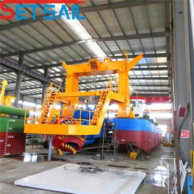 10 Zoll Cutter Saugbagger mit Shijiazhuang Sandpumpe und Cumins 122kw Motor