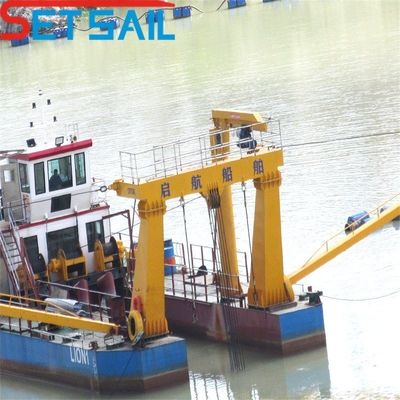 10 Zoll Schneider Saug Sandbagger Doppel Schneiderkopf für hohe Kapazität Sandbagger