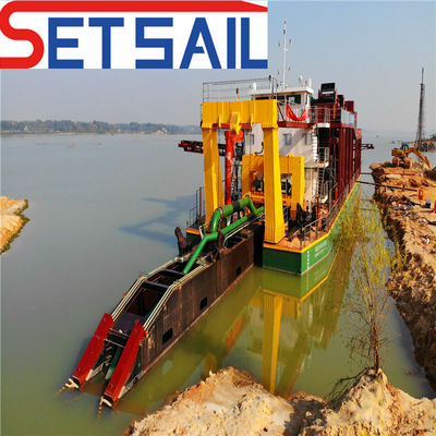 Anpassung Dieselmotor Rexroth Cutter Saugbagger mit hydraulischem Druckmessgerät