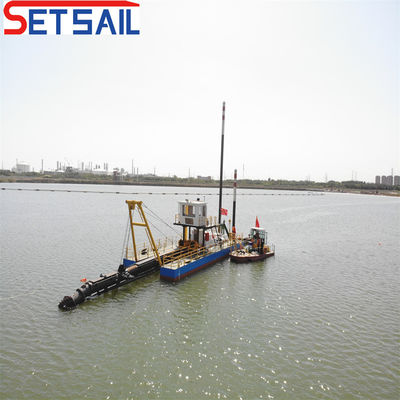 Wasserfluss 800m3 Dieselmotor 8 Zoll Schneider Saug Sandbagger mit Siemens PLC