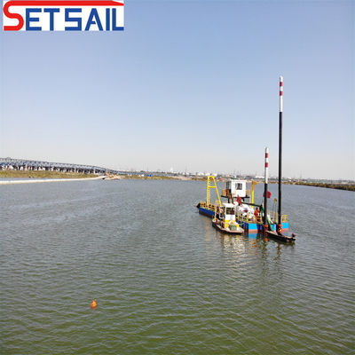 Wasserfluss 800m3 Dieselmotor 8 Zoll Schneider Saug Sandbagger mit Siemens PLC