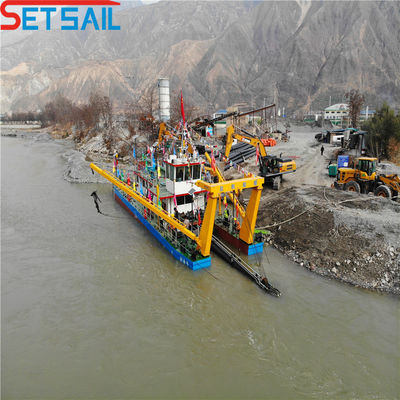 Wasserstromzähler Hydraulischer Motor Schneidkopf Schneidkopf Saugbagger mit Druckzähler