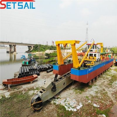 Wasserstromzähler Hydraulischer Motor Schneidkopf Schneidkopf Saugbagger mit Druckzähler