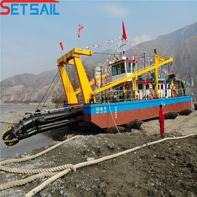 Wasserstromzähler Hydraulischer Motor Schneidkopf Schneidkopf Saugbagger mit Druckzähler