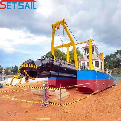 Wasserstromzähler Hydraulischer Motor Schneidkopf Schneidkopf Saugbagger mit Druckzähler