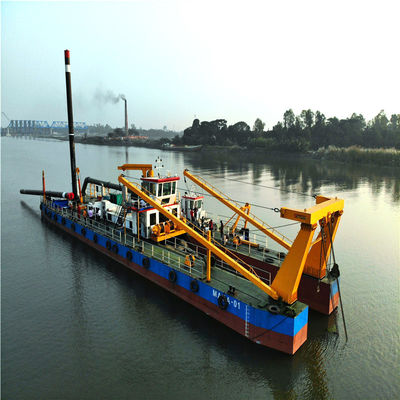 Maximale Baggertiefe von 30 m Schneider-Saugbagger mit Unterwasserpumpe