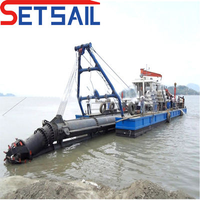 46 Meter Kopf Shijiazhuang Sandpumpe 8 Zoll Schneider Saugbagger mit Mornitoring System