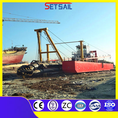 8 Zoll Cutter Saugbagger mit 50 kW Dieselmotor und Baggertiefe von 8 Metern