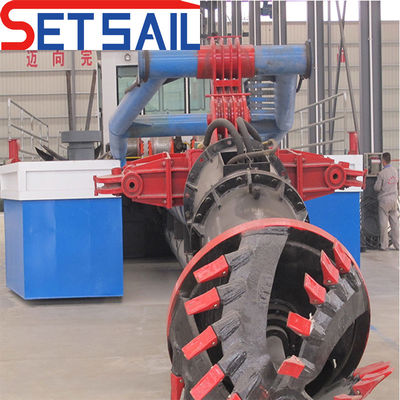 8 Zoll Cutter Saugbagger für Flusssand, angetrieben von Cumins 230kw Hauptmotor