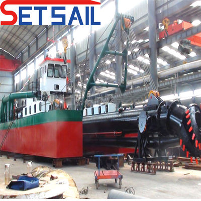 Kraftvolle Cumins 100kw Motor 8 Zoll Schneider Saugsee Schlamm Bagger für Sandbagger