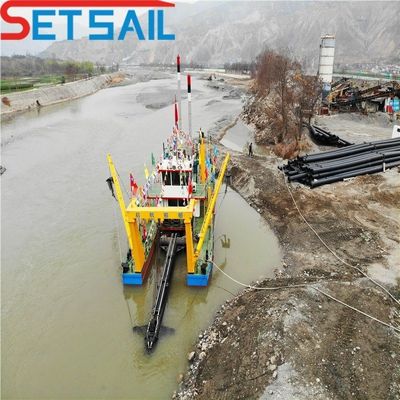 Shijiazhuang 8 Zoll Fluss Sand und Silt Bagger mit hydraulischen erschwinglichen Sandpumpe