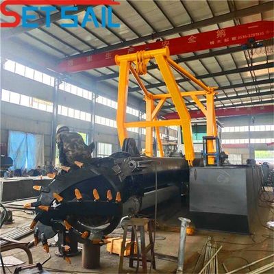 Shijiazhuang 8 Zoll Fluss Sand und Silt Bagger mit hydraulischen erschwinglichen Sandpumpe