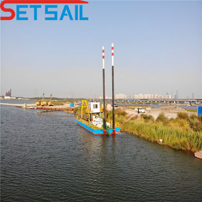 Shijiazhuang 8 Zoll Fluss Sand und Silt Bagger mit hydraulischen erschwinglichen Sandpumpe