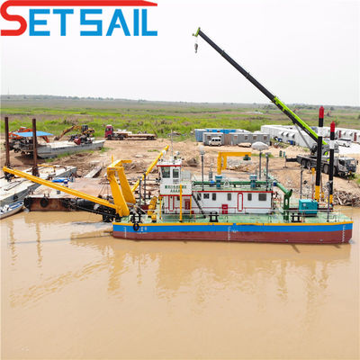 3.2 Meter Gesamtbreite Shijiazhuang Sandpumpen Schneider Saugbagger mit Rexroth PLC
