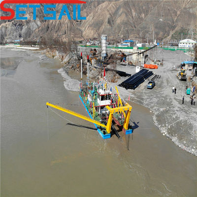 3.2 Meter Gesamtbreite Shijiazhuang Sandpumpen Schneider Saugbagger mit Rexroth PLC