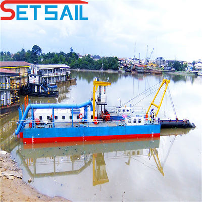 Hydrozyklone Dieselmotor Fluss-Sandbagger mit Unterwasserpumpe und CTN-Schlitttyp